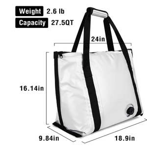 Sıcak satış büyük yalıtımlı balık öldürmek çanta botla için özelleştirilebilir taşınabilir PVC kuru depolama su geçirmez taşınabilir balık soğutucu kutu - Product Image 4