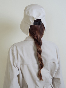 Mũ mặt trời Golf-Mũ ngư dân 2025 nữ | UV50 + lá chắn vải Polyester mềm thiết kế phù hợp | Logo tùy chỉnh màu trắng có sẵn - Product Image 4