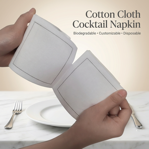 Rollo de Servilletas de Algodón Cuadradas Impresas para Cena, Posavasos Desechables Arrancables, para Fiestas en Casa, Restaurantes, Patrón de Avión, Color Personalizado - Product Image 5
