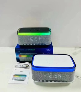 3 en 1 Home Hotel Wake up Rgb Light 5W Cargador inalámbrico Despertador con altavoz Bluetooth - Product Image 6