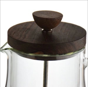 Xách tay biểu tượng tùy chỉnh trà cà phê các nhà sản xuất kim loại lọc lưới 600 ml Glass đôi tường pháp Báo Chí - Product Image 4