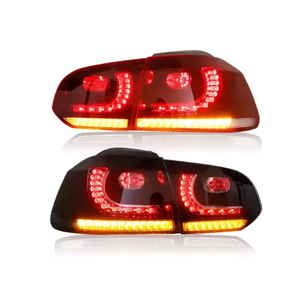 Fanaleria Posteriore LED Auto YLC per VW Volkswagen <span class=keywords><strong>Golf</strong></span> 6 MK6 2008-2013 Aggiornamento Luci Posteriori con Indicatori di Direzione Plug and Play - Product Image 3