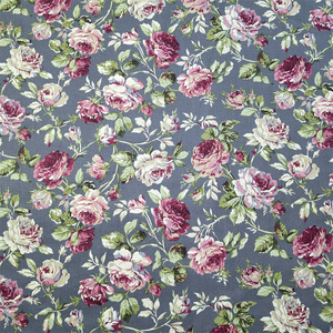 Tessuto in Cotone 100% con Stampa Floreale Rosa Stile <span class=keywords><strong>Shabby</strong></span> <span class=keywords><strong>Chic</strong></span>, Personalizzabile, all'Ingrosso, Stile Vintage, Ecologico, per Abiti alla Moda - Product Image 3