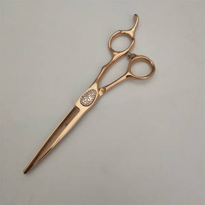 Tijeras de Peluquería Profesionales de 62 mm, Acero Inoxidable 440C, Tijeras Rectas para Diestros, Tijeras de Entresacar, Herramientas de Salón de Belleza - Product Image 3