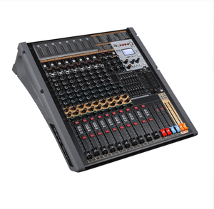 TFB-12 Professional HDT&amp;OEM 12-Channel USB Wired <strong>DJ</strong> <strong>Controller</strong> with Noise Cancelling 24-Effect DSP Audio Console Mixer - Product Image 4