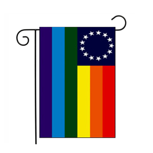 Banderas de jardín personalizadas, estilo Retro, telas de lino duraderas, doble cara, Monograma, letra C, Bandera de jardín - Product Image 2