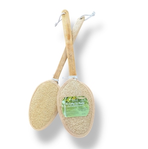 Esponja Natural de Lufa para Espalda, Exfolia y Limpia Profundamente el Cuerpo, Especialmente la Zona de la Espalda (Mango Plano, 45cm) Precio Competitivo - Product Image 3
