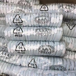 Cable USB Tipo-C a Tipo-C de 1M, Carga Rápida de 3A, 20W 60W, para Teléfono Móvil y Cámara, Material TPE Blanco - Product Image 6