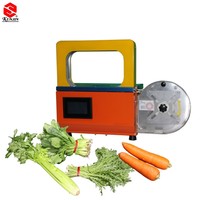 KUNJIN Volledig Automatische Verpakkingsmachine en Bandmachine voor Supermarkten met Peterselie Koriander Dille Broccoli OPP Desktop