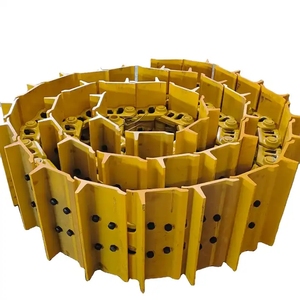 Chaîne de chenilles de qualité industrielle, maillon de chenille en acier hautement résistant à l'usure pour grande excavatrice et bulldozer - Product Image 6