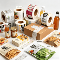 Étiquettes autocollantes personnalisées écologiques, durables, imperméables, pour bouteilles de produits de santé, avec logo, pour emballages de compléments alimentaires