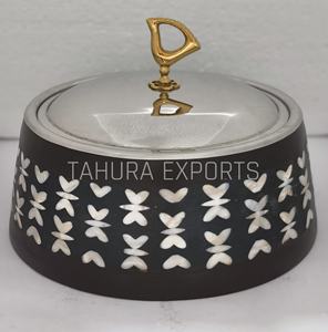 Cazuelas de madreperla, utensilios de cocina redondos, plato de aluminio, Metal personalizado, acero inoxidable, olla caliente, cazuela de mesa, fregona - Product Image 1