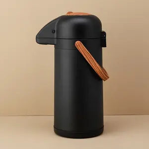 2500ml 3000ml Dispenser Vacuum Airpot Thermos Air Coffee Insulated Thermal Thermo Pump Termo De Agua Drink More Airpot Flask