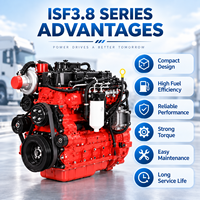 Moteur diesel pour camion Cum ISF3.8S5154 115 kW 154 CV, couple élevé, puissance durable pour fourgons, pick-ups, logistique, véhicules commerciaux
