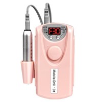 Machine professionnelle électrique de polissage d'ongles, haute vitesse, rechargeable, portable, faible bruit, outil de soin des ongles et de suppression des cuticules, moteur DC 5