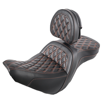 Nouveau dossier de siège de canapé grand format (cuir PU gel) pour Softail 2018-2025 Low Rider FXLR/FXLRS/FXLRST Sport Glide