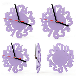 Horloge murale moderne en acrylique ajouré, créative, 3D, silencieuse, décorative pour la maison, le salon et la chambre à coucher - Product Image 5