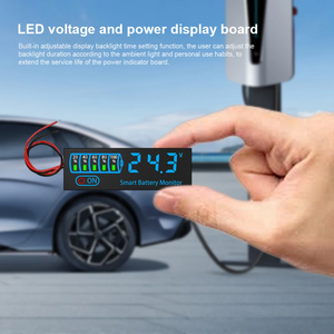 Indicador de Capacidad de Batería de Litio DC 7-55V, Voltímetro Digital LED, Probador de Estado de Carga, Monitor Inteligente de Batería - Product Image 5