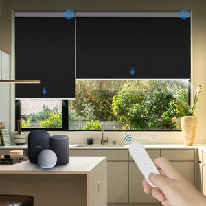 Tự động mà không cần khoan Rèm Con lăn bóng râm không có công cụ màn rèm Con lăn Rèm Đen zwarte rolgordijnen zonder boren - Product Image 5