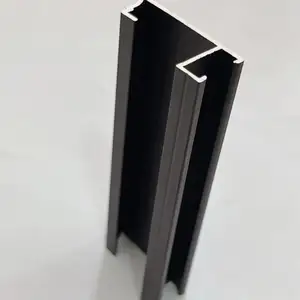 Moldura de liga de alumínio, moldura de liga de alumínio escovada preta personalizada a1 a2 a3 a4
