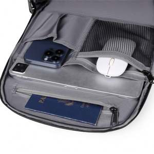 Wholesale Multi Function 1680D Black Backpack Multi Pocket <b>Usb</b> Laptop Bag for Travel Fashion Vintage City Business Commute Bag - Product Image 5