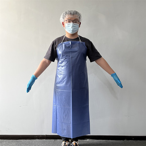 <span class=keywords><strong>Tablier</strong></span> jetable universel en PE gaufré, anti-salissures et imperméable, pour la cuisine domestique, le nettoyage et la protection personnelle - Product Image 4