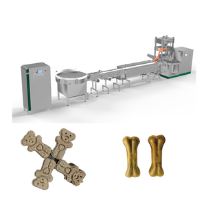 Máquinas de Producción de Alimentos para Mascotas <span class=keywords><strong>Darin</strong></span>, Línea de Producción de Golosinas Masticables para Perros y Gatos, Motor Automático, Equipo de Procesamiento de Huesos de Cuero Crudo y Queso - Product Image 1