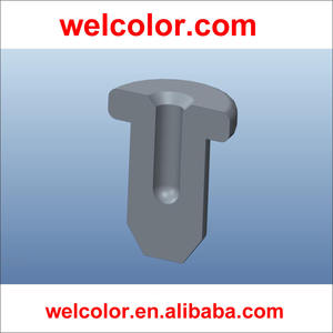 จุกยางซิลิโคนสีดำทรงกลมขนาดเล็ก คุณภาพคงที่ สำหรับปิดรูขนาด 4.35 มม. 4.0 มม. 5/32 นิ้ว - Product Image 2