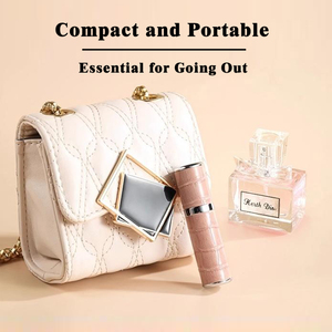 Chất Lượng Cao 5Ml Da Rỗng Refillable Phun Đẹp Chai Nước Hoa Dưới Refill Mist Nước Hoa Phun Chai - Product Image 4