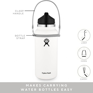 สายคล้องแก้วน้ำแบบพกพาสำหรับแก้ว Stanley พร้อมห่วงซิลิโคนและสายคล้องคอ สำหรับงานปาร์ตี้และของขวัญ  รับผลิตตามสั่งขายส่ง - Product Image 4