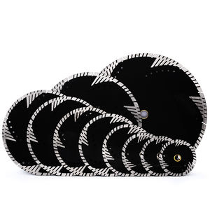 Высокое качество, 125 мм с боковой защитой, алмазная режущая пила для гранита, мрамора, камня, 5 дюймов, горячего прессования, прочный - Product Image 5