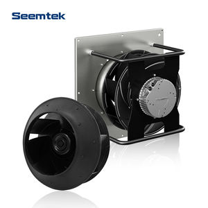 Seemtek 400mm EC Baixo Ruído Alto <span class=keywords><strong>Volume</strong></span> Ventilador Centrífugo Curvo para Trás para FFU - Product Image 1