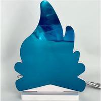 Enseigne lumineuse LED personnalisée en forme de flamme, effet miroir infini, étanche IP42, alimentée par USB, pour taxis, festivals, directement fournie par la Chine