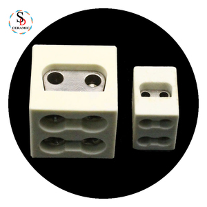 Conector de bloque de terminales de cerámica de esteatita de alta frecuencia de aislamiento eléctrico para conexión de cable - Product Image 4