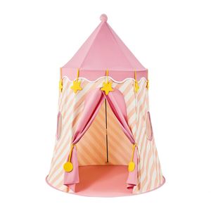 Tente de jeu pour enfants spacieuse et bien ventilée, château de princesse pour jeux d'intérieur - Product Image 1