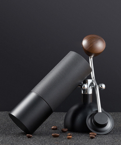 Molinillo de granos de café con logotipo personalizado <span class=keywords><strong>420</strong></span> CNC de acero inoxidable 5 6 7 Core Burr, molinillo de café Manual de espesor de molienda ajustable - Product Image 6