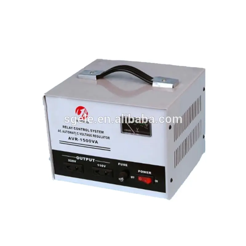 SINGLE PHASE ac Automatic Voltage regulator full automatic ac relay voltage stabilizer