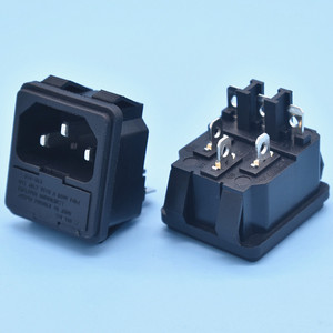 AC-02 Card-Type Panel Mounting C14 10A 250V AC <strong>Socket</strong> or AC Jack With <strong>Fuse</strong> <strong>Box</strong> - Product Image 5