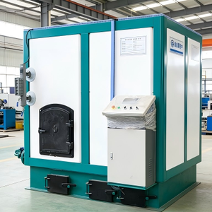 หม้อไอน้ำแบบท่อไฟแนวนอนชนิดขดวนสำหรับการเผาไหม้ชีวมวลและถ่านไม้แบบแรงดันต่ำ - Product Image 1