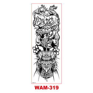 Autocollants de <span class=keywords><strong>tatouage</strong></span> temporaire à transfert <span class=keywords><strong>d</strong></span>'eau pour <span class=keywords><strong>bras</strong></span> entier, motif imprimé, manchon de <span class=keywords><strong>bras</strong></span> grand format, <span class=keywords><strong>prix</strong></span> <span class=keywords><strong>d</strong></span>'usine, en papier, pour hommes et femmes - Product Image 6