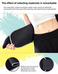 Cinturón Reductor de Cintura para Mujer, Faja Quemagrasas Abdominal, Cinturón de Ejercicio para Adelgazar y Moldear el Cuerpo, Efecto Sauna - Product Image 3