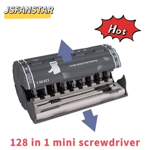 <span class=keywords><strong>Kit</strong></span> de reparación 128 en 1, juego de herramientas de puntas de destornillador eléctrico inalámbrico magnético para reparación de teléfonos móviles - Product Image 2