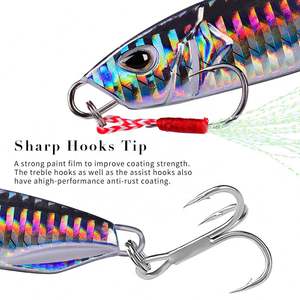 Appât de gabarit de coulée en métal <span class=keywords><strong>pour</strong></span> poissons d'eau douce 10g-50g <span class=keywords><strong>leurre</strong></span> de pêche en eau salée ciblé 15g 20g 30g 40g 50g leurres de pêche en cuillère - Product Image 4