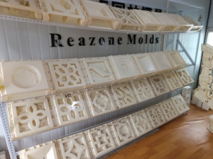 Nouveau modèle 2026 Reazone RZR Breeze Block – Moule d'injection plastique ABS haute résistance pour pilier de porte extérieur et construction de villa - Product Image 4