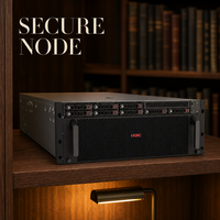Serveur en rack 4U R4500 G6, architecture matérielle modulaire, haute fiabilité pour le stockage et la sauvegarde de fichiers vidéo d'entreprise