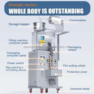 เครื่องบรรจุภัณฑ์อัตโนมัติเต็มรูปแบบสำหรับบรรจุน้ำตาล ซอลท์ เมล็ดชา กาแฟ เครื่องเทศ ผง และเม็ดแบบซอง - Product Image 4