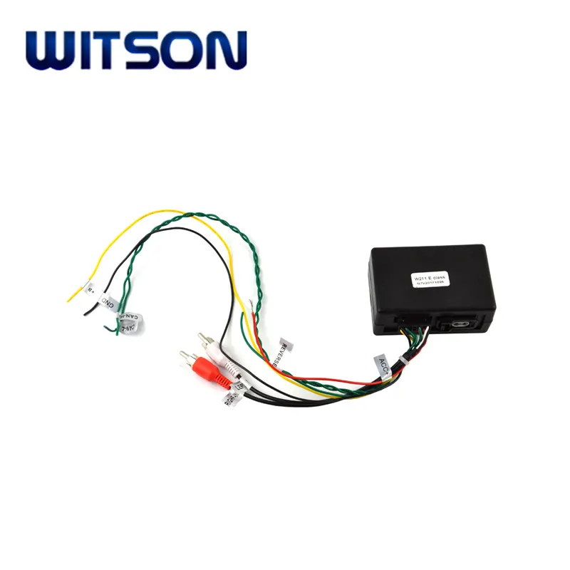 Caixa decodificadora de fibra óptica witson, para mercedes benz cls/e/s/slk/cl series