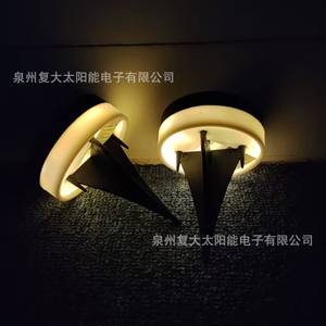 Solar Underground <b>Led</b> <b>Light</b> For Garden Outdoor Flush Mount Plastic Body <b>Light</b> Sensor Control 2-Year Warranty - Product Image 3