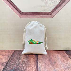Wholesale Customized logo Jewelry <b>Bag</b> Cotton Canvas Jewelry Pouch <b>Small</b> Cotton Pouch - Product Image 6