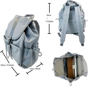 Travel Sport Skateboard Backpack for Men Women Yoga Mat <b>Rucksack</b> Waterproof String Bag Student Bag Badminton Backpack - Product Image 5